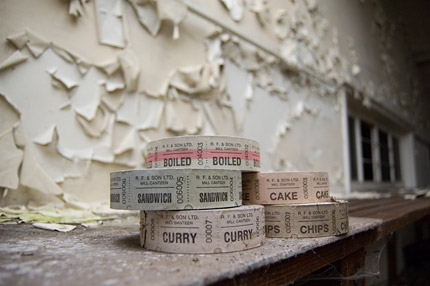 abandoned paper mill - food vouchers