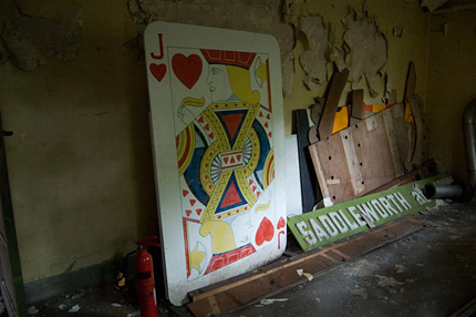 abandoned paper mill