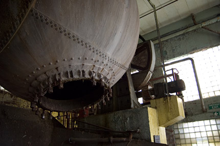 abandoned paper mill - pulp making