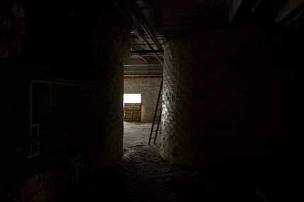 abandoned paper mill
