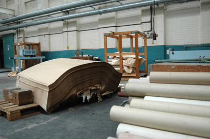 abandoned paper mill - paper