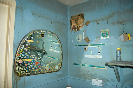abandoned paper mill - mess room