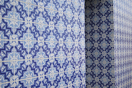tiled building