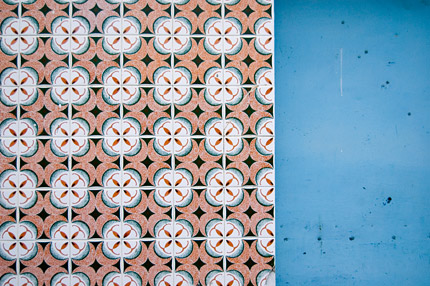 tiled building