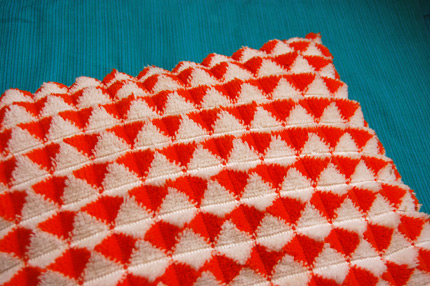 1960s cushion cover