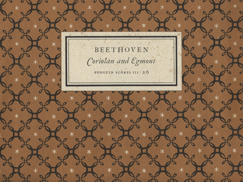 Beethoven Penguin Score book cover