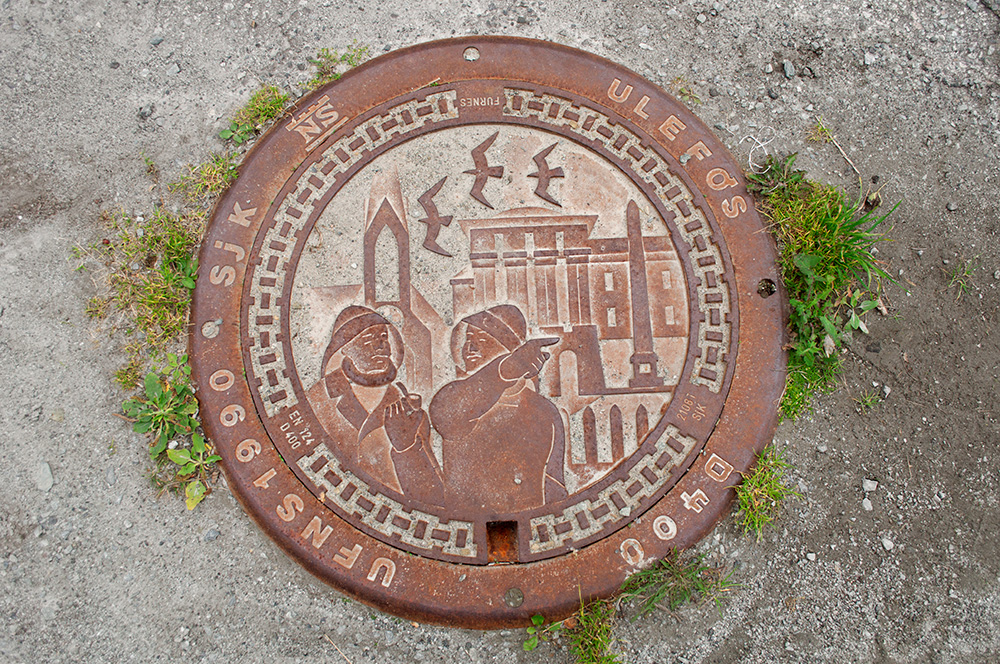 Norwegian Manhole Cover